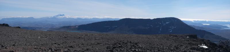 Mont Ross à gauche et glacier Cook en arrière plan à droite - OpenStreetMap #3